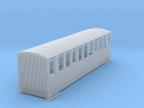 o-76-tralee-dingle-bogie-all-third-coach in Clear Ultra Fine Detail Plastic