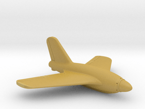 (1:285) Lippisch Li P.01-117 in Tan Fine Detail Plastic