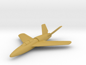 (1:200) Messerschmitt Me P.1110/II in Tan Fine Detail Plastic