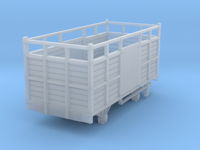 a-cl-76-cavan-leitrim-open-cattle-wagon-mod1 in Clear Ultra Fine Detail Plastic