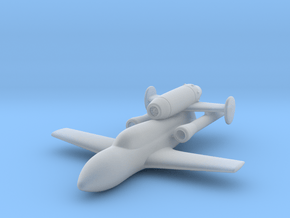 (1:144) Messerschmitt Me 328 (3x jets config) in Clear Ultra Fine Detail Plastic