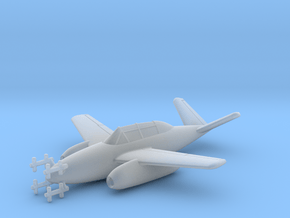 (1:144) Messerschmitt Me P 1092/E in Clear Ultra Fine Detail Plastic