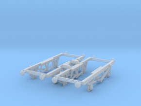 a-120fs-10ft-wagon-chassis-1b in Clear Ultra Fine Detail Plastic