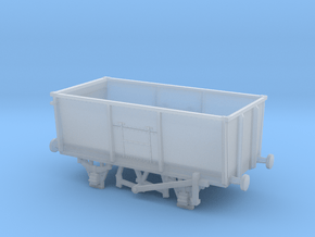 a-100-16t-mowt-sloped-side-comp-wagon-1a in Clear Ultra Fine Detail Plastic