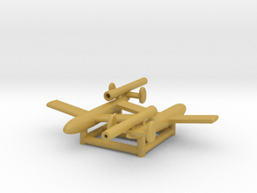 (1:285) (x2) Fieseler P.35 Erfurt in Tan Fine Detail Plastic