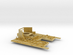 1/350 HMS Queen Mary Upper Deck Front in Tan Fine Detail Plastic