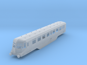 0-148fs-gwr-railcar-buffet-36-38-1a in Clear Ultra Fine Detail Plastic