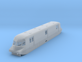 o-120fs-gwr-parcels-railcar-no-17 in Clear Ultra Fine Detail Plastic