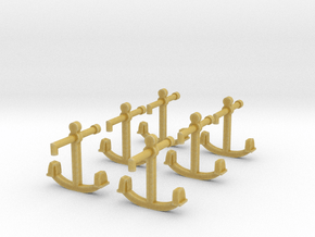 1/700 SS Great Eastern Anchors in Tan Fine Detail Plastic
