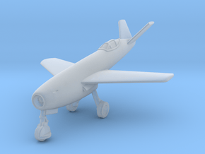 (1:144) Messerschmitt Me P.1106 (Gear down) in Clear Ultra Fine Detail Plastic