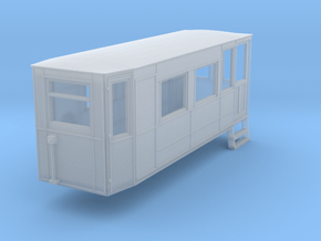 b-64-crochat-pithiviers-railcar in Clear Ultra Fine Detail Plastic
