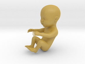 Baby in 5cm Passed in Tan Fine Detail Plastic