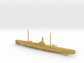 1/700 U-57 Class U-Boot in Tan Fine Detail Plastic
