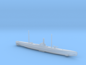 1/600 U-57 Class U-Boot in Clear Ultra Fine Detail Plastic