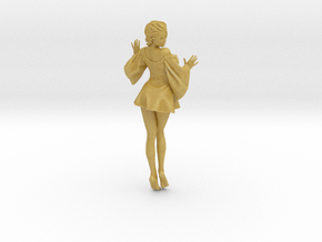 Skirt Girl-001 scale 1/10 in Tan Fine Detail Plastic