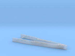 1/700 A-H Battle Cruiser Design Id Bow in Clear Ultra Fine Detail Plastic
