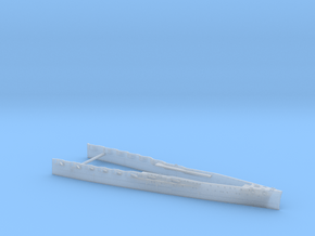1/600 A-H Battle Cruiser Design Ie Bow in Clear Ultra Fine Detail Plastic