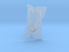 Shroud shape penholder 004 in Clear Ultra Fine Detail Plastic