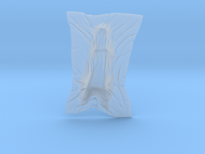 Shroud shape penholder 007 in Clear Ultra Fine Detail Plastic