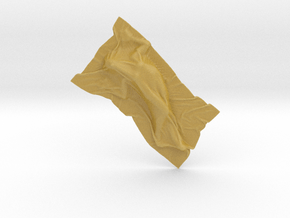 Shroud shape penholder 009 in Tan Fine Detail Plastic