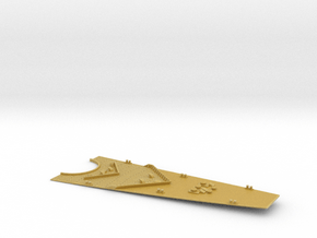 1/350 Super Alsace (Hypothetical) Foredeck Front in Tan Fine Detail Plastic