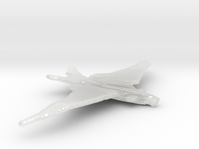 1/7000 Romulan Warbird (Picard) in Clear Ultra Fine Detail Plastic