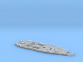 1/700 New Mexico-Based Battle Cruiser CasemateDeck in Clear Ultra Fine Detail Plastic