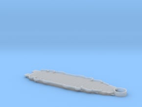 1/700 NM-Based Battle Cruiser Casemates (NoDetail) in Clear Ultra Fine Detail Plastic
