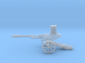 28mm Steampunk Automatic Cannon in Clear Ultra Fine Detail Plastic