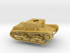 28mm Fictional Wk.6 tank in Tan Fine Detail Plastic
