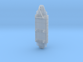 V shuttle 8 pod in Clear Ultra Fine Detail Plastic