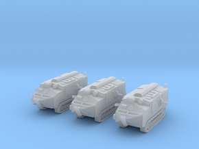 1/200 Schneider CA-1 tanks in Clear Ultra Fine Detail Plastic