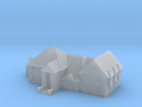 House large 1/400 in Clear Ultra Fine Detail Plastic