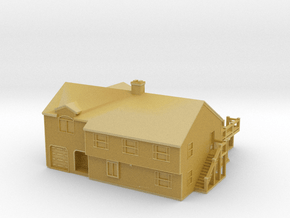 house medium1 1/400 in Tan Fine Detail Plastic