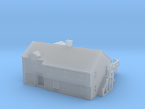 house medium1 1/400 in Clear Ultra Fine Detail Plastic