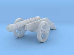 Spanish Cannon - downloadable in Clear Ultra Fine Detail Plastic