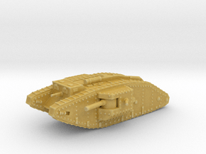 1/144 Mk.IV Male tank in Tan Fine Detail Plastic