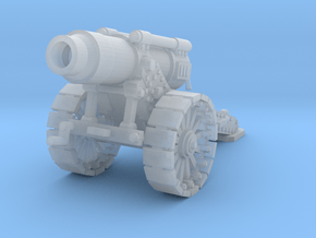 28mm Steampunk Heavy Mortar v.2 in Clear Ultra Fine Detail Plastic