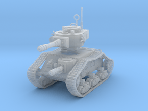 15mm Space Empire Tank in Clear Ultra Fine Detail Plastic