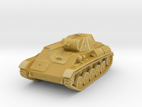1/100 light tank model T-70 in Tan Fine Detail Plastic