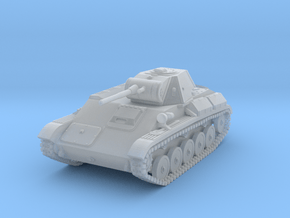 1/100 light tank model T-70 in Clear Ultra Fine Detail Plastic
