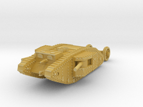 1/144 Mk.I Male tank in Tan Fine Detail Plastic