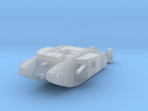 1/144 Mk.I Male tank in Clear Ultra Fine Detail Plastic