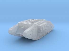 1/160 Mk IV Female Tank in Clear Ultra Fine Detail Plastic