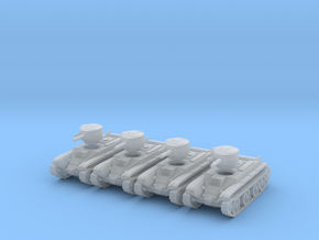 1/220 BT-2 tanks in Clear Ultra Fine Detail Plastic