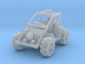 1/72 SciFi buggy model in Clear Ultra Fine Detail Plastic