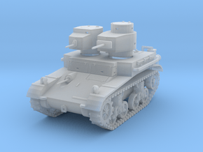 PV42C M2A2 "Mae West" Light Tank (1/72) in Clear Ultra Fine Detail Plastic