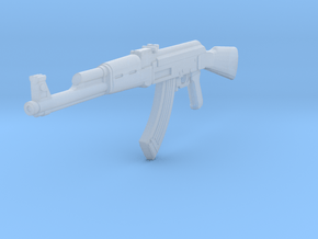 1/12 scale AK-47 in Clear Ultra Fine Detail Plastic