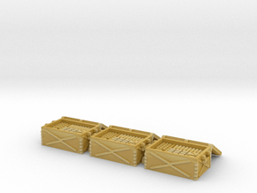 28mm scenery ammo containers in Tan Fine Detail Plastic