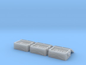 28mm scenery ammo containers in Clear Ultra Fine Detail Plastic